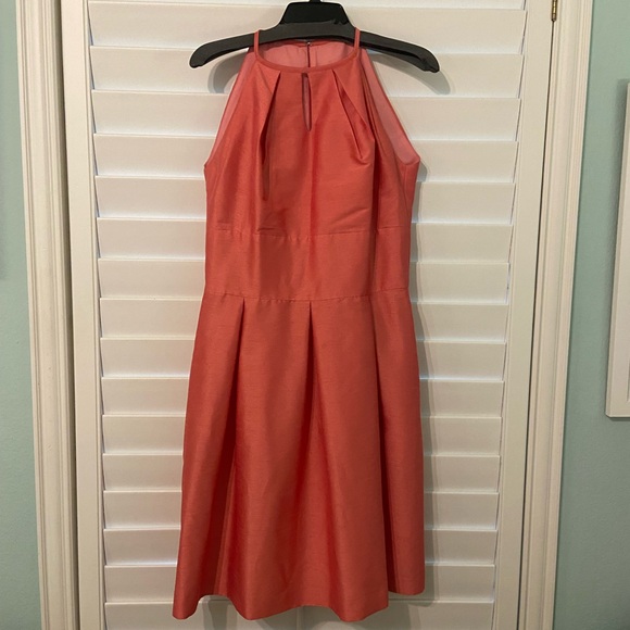 ALFRED SUNG Coral Midi Dress - Picture 1 of 2